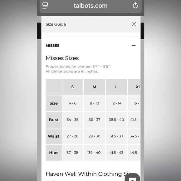 Talbots women’s skirt 10 medium knee blue white pattern stretch casual business - Picture 6 of 7